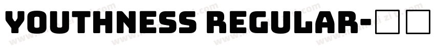 Youthness Regular字体转换
